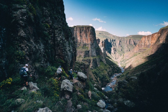 The Lesotho landscape is awe inspiring to another level! The Maletsunyane canyon in all its glory.