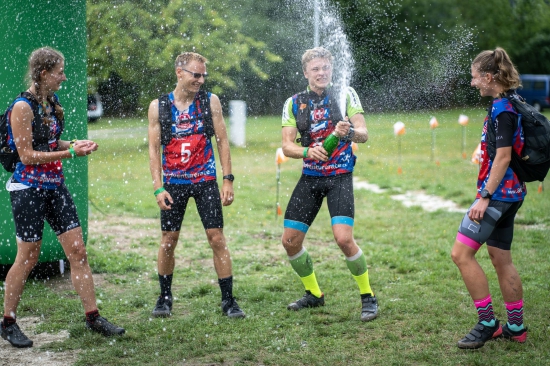 Time to celebrtate at the Czech Adventure Race