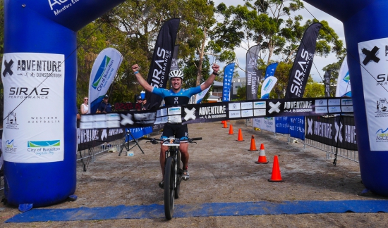 Ben Allen winning the X-Adventure Ben Allen winning the X-Adventure