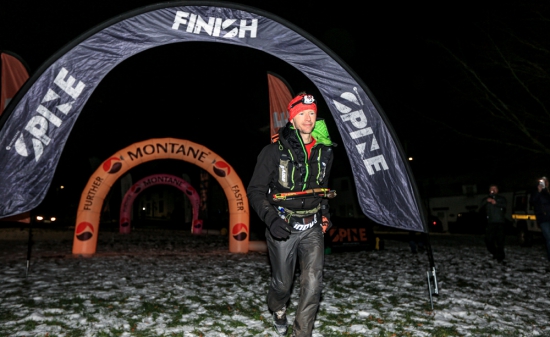 Damian Hall wins the 2023 Montane Winter Spine Race