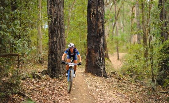Bec Henderson on course at the 2022 Otway Odyssey