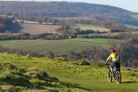 Riding on the South Downs Way